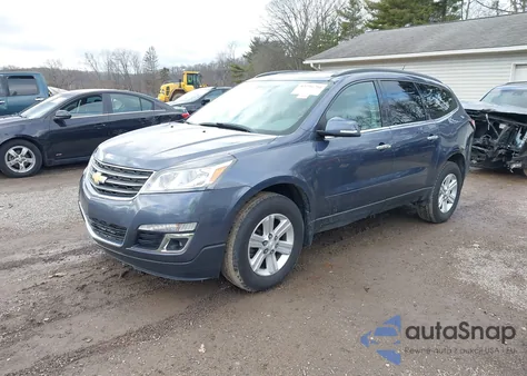 2014 Chevrolet Traverse 1Lt из США, поврежденный, VIN 1GNKRGKDXEJ290070